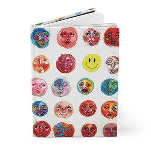 BRADLEY COPELAND Series Hardcover Journal #2 - funny faces